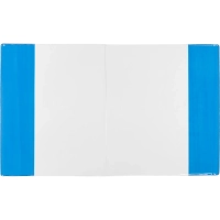 Набор обложек д/дневн,тетр,цв.клап,212х350,ПВХ,110мкм, 10 шт/уп