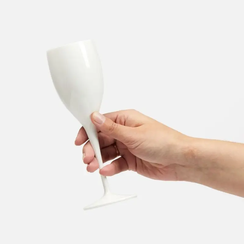 Бокал для шампанского Empresa, белый Бокал для шампанского Empresa, белый