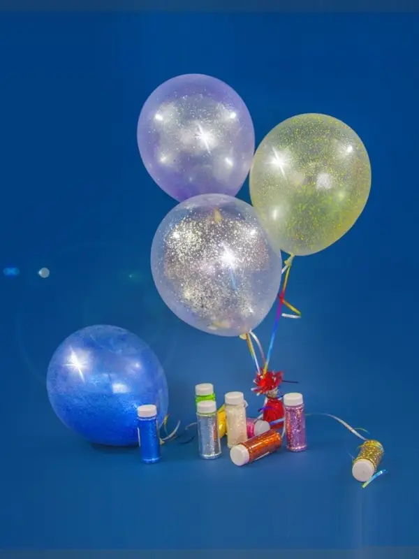 Конфетти «Шестиугольники» белые, голография, 0.1 см, 90 г