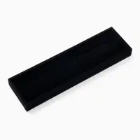 Подставка под кольца 2 полосы, 35&times;10&times;3 см, цвет чёрный