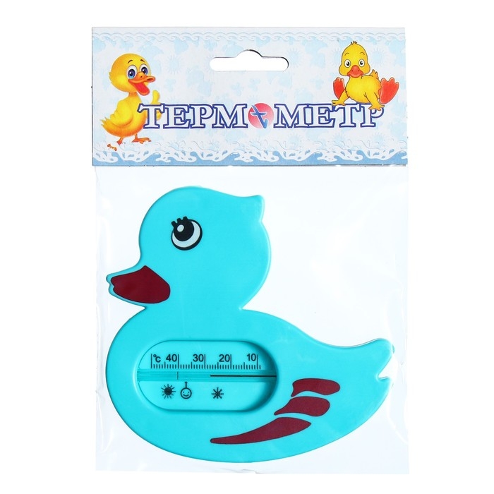 Термометр для измерения температуры воды «Утёнок», детский, цвет МИКС Термометр для измерения температуры воды «Утёнок», детский, цвет МИКС
