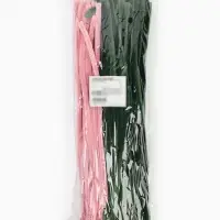 Синельная проволока, набор 100 шт, размер 1 шт 30х0,8 см, цвет розовый и зеленый Синельная проволока, набор 100 шт, размер 1 шт 30х0,8 см, цвет розовый и зеленый