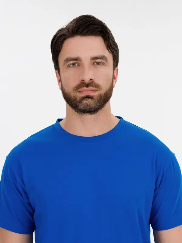 Футболка T-Bolka 180 ярко-синяя, размер XS