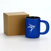 Кружка чайная керамическая &laquo;Ласточка&raquo;, 400 мл