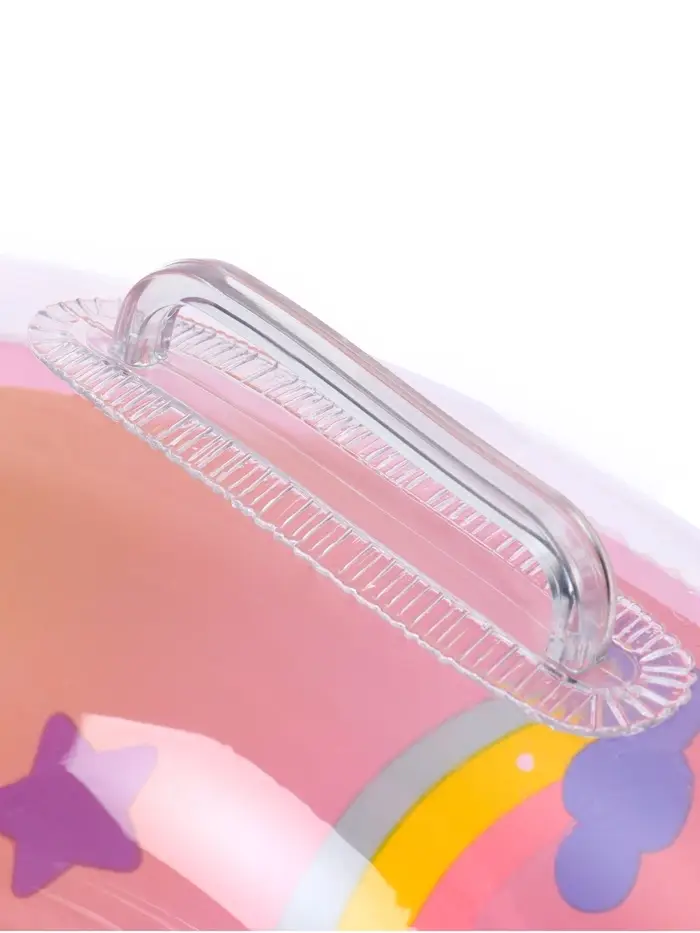 Круг для плавания &laquo;Единорог&raquo;, надувной, d=65 см, от 3 лет, с ручками, розовый