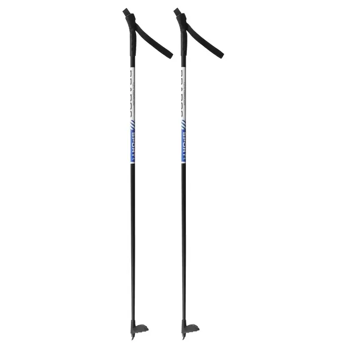 Палки лыжные стеклопластиковые, длина 110 см, МИКС