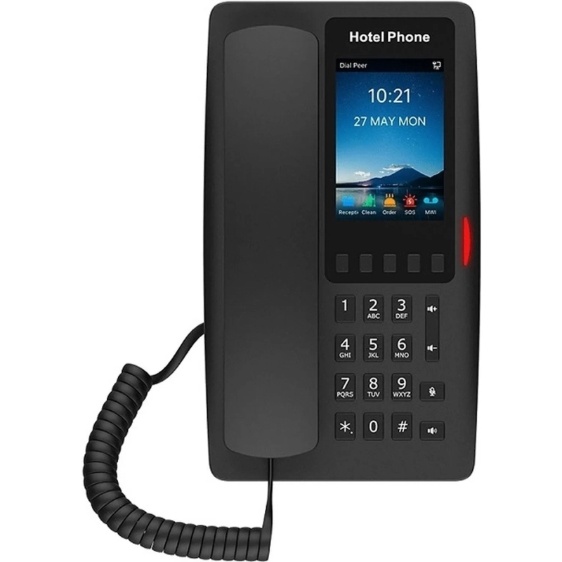 IP-телефон Fanvil H6W,WIFI,HD voice,2 SIP,5 Keys,USB 3.5,2.4&5GHz,6 PoE,PSU