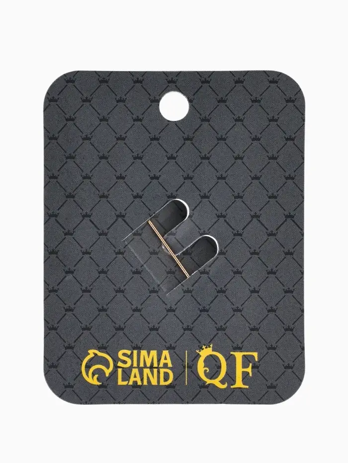 Брошь &laquo;Бантик&raquo;, жемчуг, цвет белый в золоте