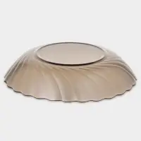 Тарелка глубокая Ocean Eclipse, 800 мл, d=20.5 см, стекло, коричневая