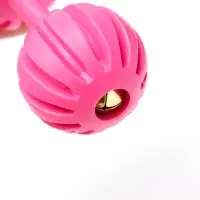 Жевательная игрушка для собак &laquo;Силач&raquo;, 15 см, TPR, розовая