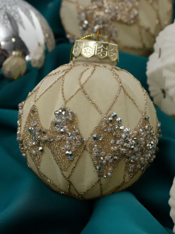 Набор шаров пластик d-8 см, 9 шт Набор шаров пластик d-8 см, 9 шт "Флурри"