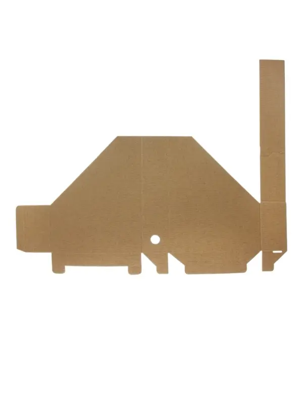 Накопитель-лоток архивный, микрогофрокартон, 75 мм, синий