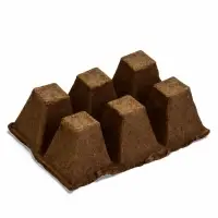 Набор для рассады: торфяная кассета, 12 ячеек по 50 мл, поддон _ × _ см, зелёный Набор для рассады: торфяная кассета, 12 ячеек по 50 мл, поддон _ × _ см, зелёный