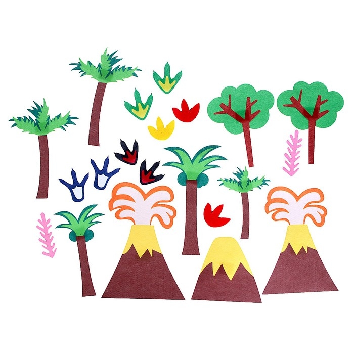 Бизиборд на стену из фетра «Динозавры и драконы» 32 детали на липучке, размер поля — 105 × 75 см Бизиборд на стену из фетра «Динозавры и драконы» 32 детали на липучке, размер поля — 105 × 75 см