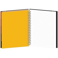 Бизнес-тетрадь Ambition 6 А4,150л,200х274,5разд,клет+лин,крас.полос,0006-02