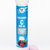 Напиток Витамин С со вкусом лесных ягод Vitamuno, 10 шипучих таблеток