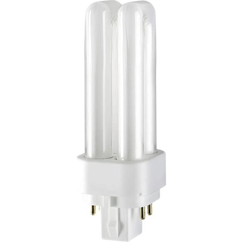Лампа люминесцентная компактная DULUX D/E 18Вт/830 G24q-2 OSRAM 122354
