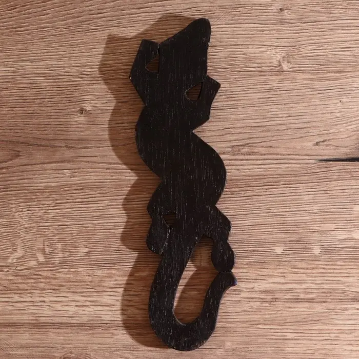 Панно декоративное  Панно декоративное "Ящерица геккон" 24х7,5х1 см МИКС