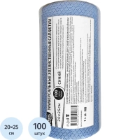 Салфетки хозяйственные Home Protect универ МБЛ 60г/м2 20х25см син 100шт/рул