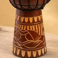 Сувенирный музыкальный инструмент &laquo;Барабан Джембе&raquo;, 40&times;18&times;18 см