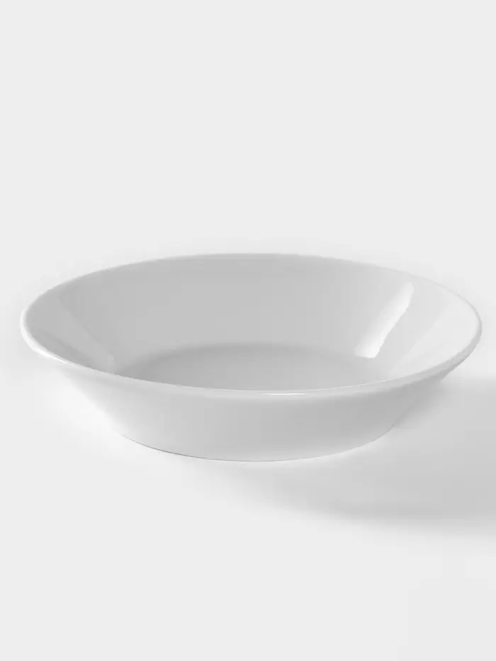 Блюдце Добрушский завод &laquo;Бельё&raquo;, d=14 см, фарфор, белое