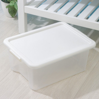 Контейнер для хранения с крышкой Porter, 14 л, 42,5×31,5×17,5 см, цвет слоновая кость