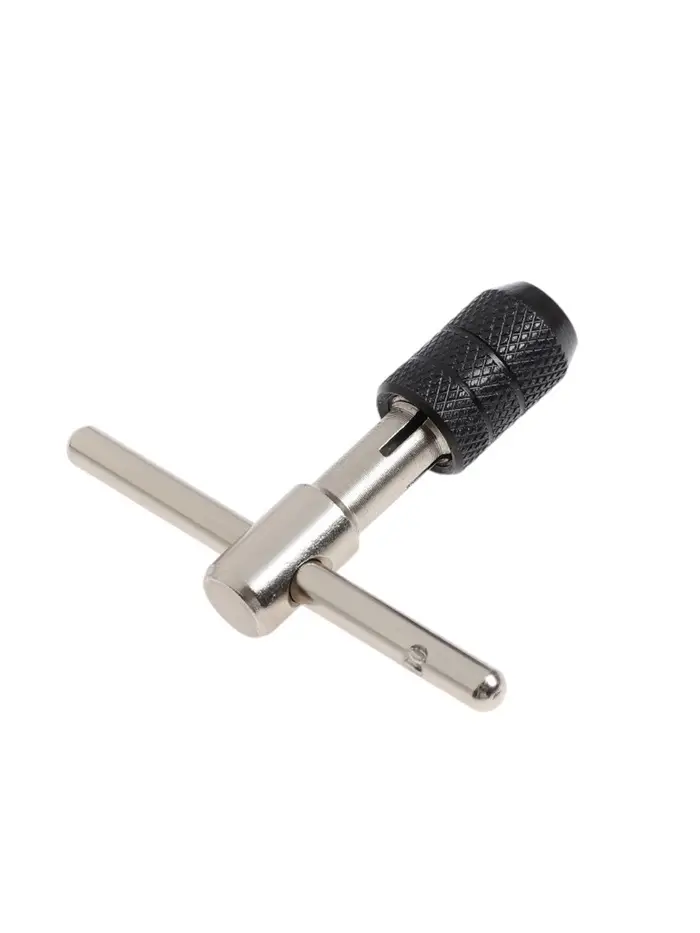 Метчикодержатель ТУНДРА, Т-образный, цанговый зажим, М2 - М8