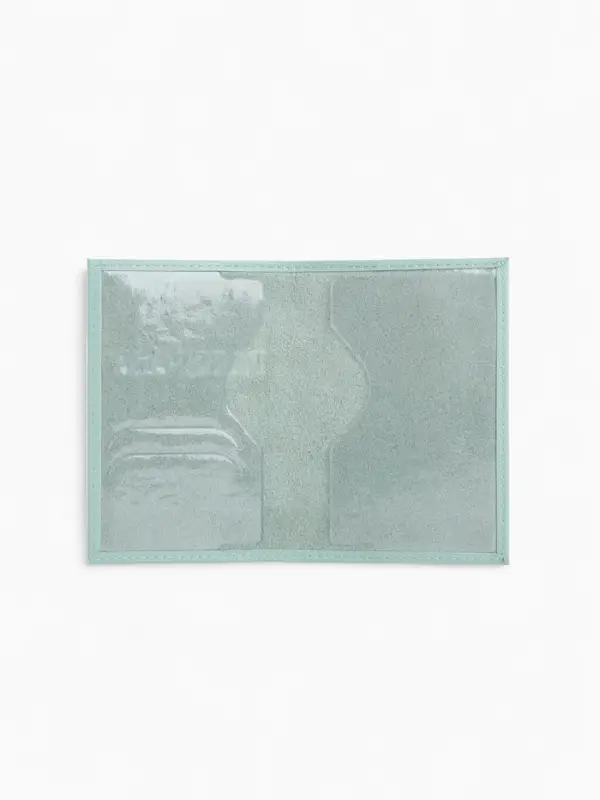 Обложка для паспорта, цвет мятный