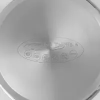 Кастрюля Катунь &laquo;Общепит&raquo;, 1 л, d=14 см, с крышкой, капсульное дно, индукция, нержавеющая сталь, хромированная