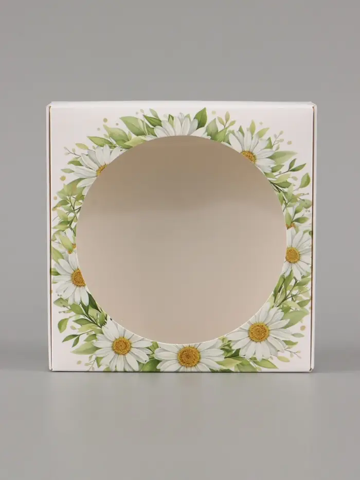 Коробка подарочная самосборная с окном &laquo;Только для тебя&raquo;, 11.5&times;11.5&times;3 см