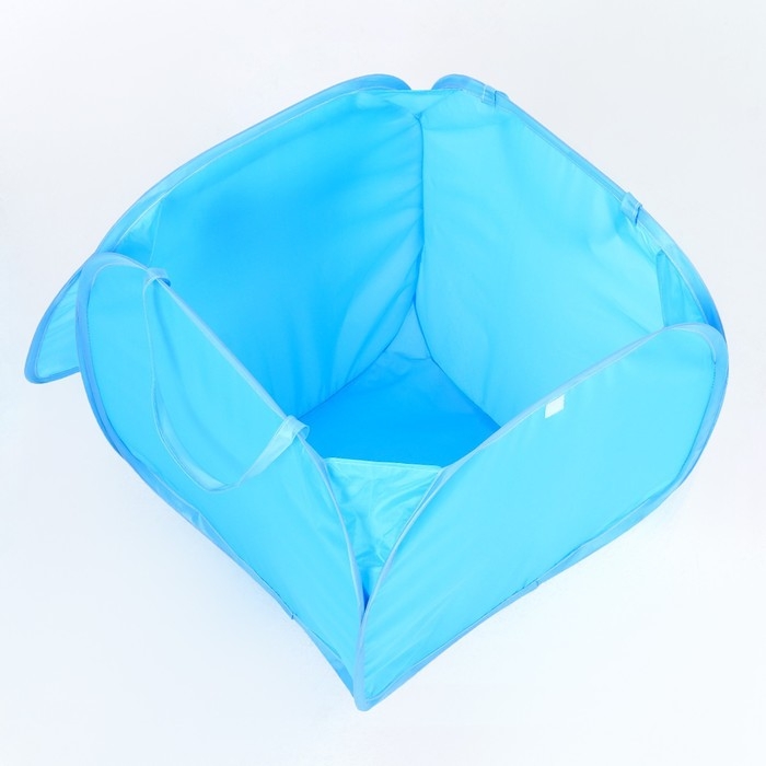 Корзина для хранения игрушек «Енотик» с крышкой, 45 х 45 х 43 см, синяя Корзина для хранения игрушек «Енотик» с крышкой, 45 х 45 х 43 см, синяя