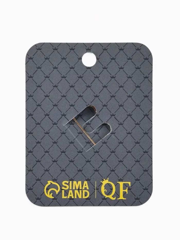 Брошь &laquo;Жемчуг&raquo;, гнездо, цвет белый в золоте