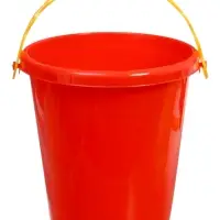 Набор для игры в песке (Ведро 1л, 4 формочки фрукты-ягоды, грабельки и лопатка)