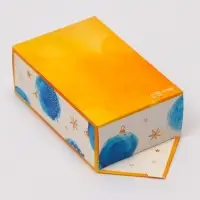 Подарочная коробка - конфета новогодняя складная «Новый Год», 9.3×14.6×5.3 см