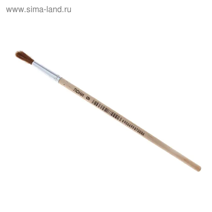 Кисть пони № 9, круглая Кисть пони № 9, круглая