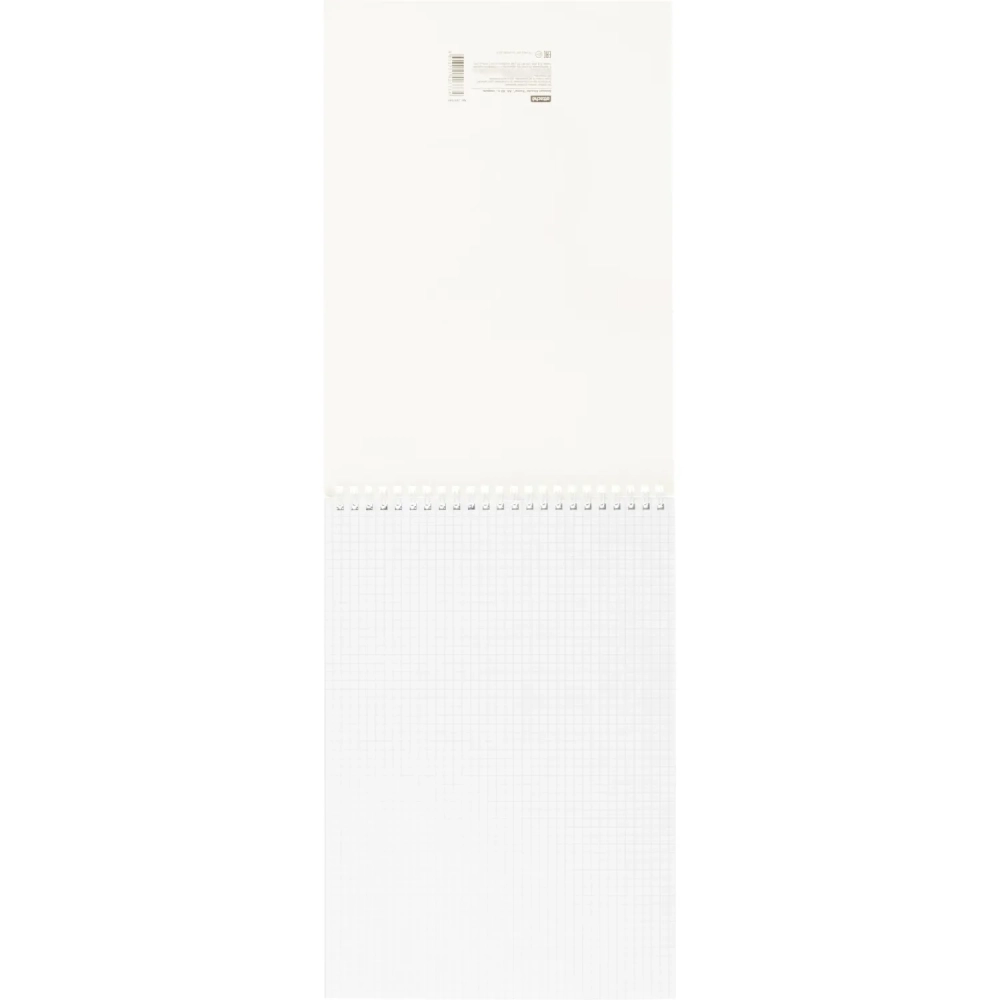 Блокнот А4,80л,клетка,метал.гребень,цв.обложка Forma