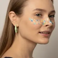 Переводная тату на тело цветная «Веснушки. Кристаллы», 16×5 см Переводная тату на тело цветная «Веснушки. Кристаллы», 16×5 см