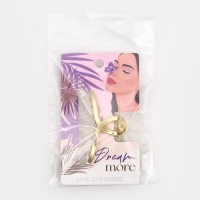 Краб для волос металлический Dream more , 4.8 х 1.8 см