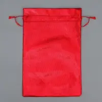 Мешочек подарочный парча &laquo;Новогодние подарки&raquo;, 20&times;30 см &plusmn; 1.5 см