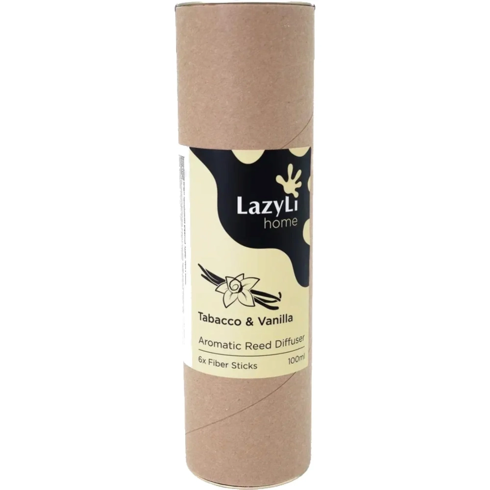 Аромадиффузор LazyLi Tabacco&Vanilla 100мл тубус, TSRD00154980