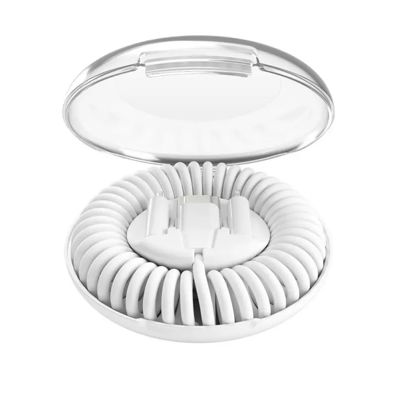 Кабель Vonmahlen Allroundo Eco для быстрой зарядки, белый