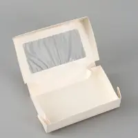 Коробка подарочная с окном &laquo;От всей души&raquo;, 20&times;12&times;4 см, самосборная