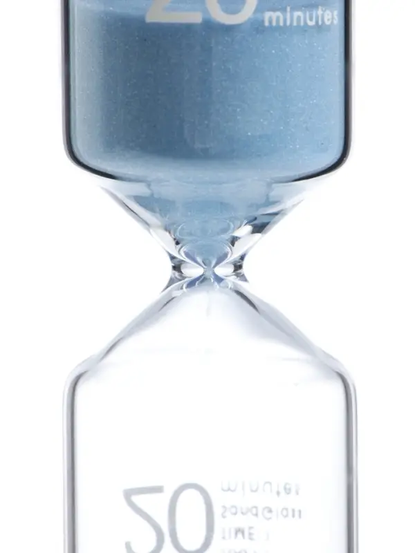 Часы песочные Happy time, на 20 минут, 4.4&times;12.6 см, голубые