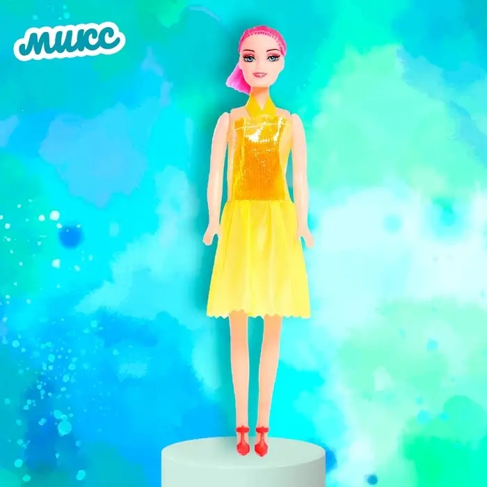 Кукла-модель «Оленька» в вечернем платье, МИКС Кукла-модель «Оленька» в вечернем платье, МИКС