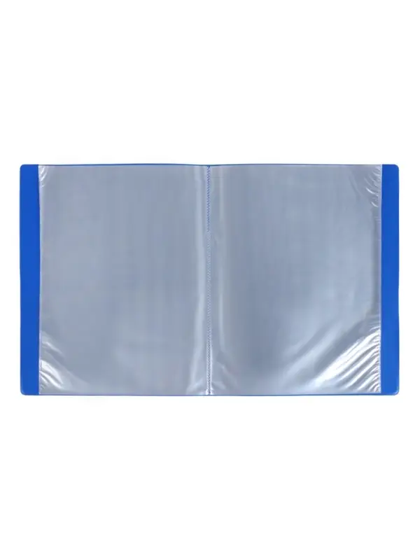 Папка с 20 вкладышами А3, 800 мкм, Calligrata, текстура &laquo;песок&raquo;, синяя