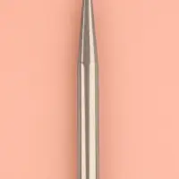 Спицы круговые, для вязания, с металлическим тросом, d=4.5 мм, 14/80 см