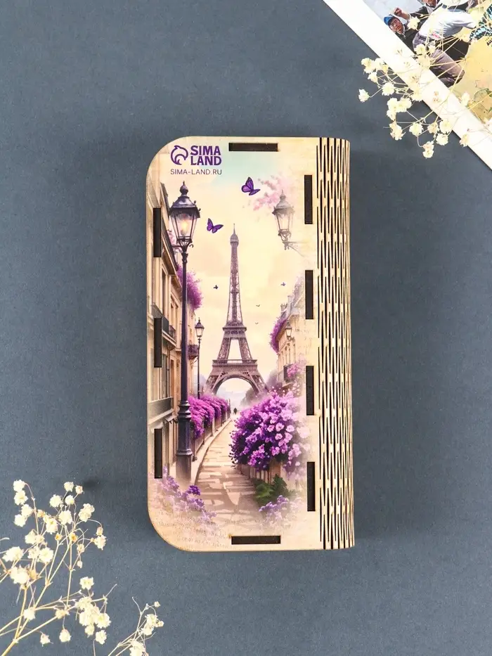 Купюрница "Париж" 17х8,5 см Купюрница "Париж" 17х8,5 см