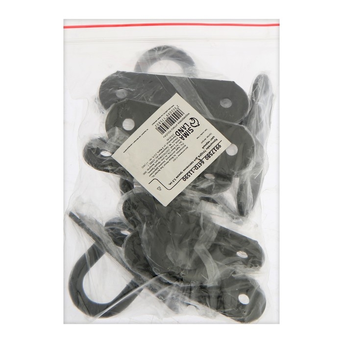 Кронштейн ТУНДРА для крепления тросов 3,5 см, цвет черный Кронштейн ТУНДРА для крепления тросов 3,5 см, цвет черный