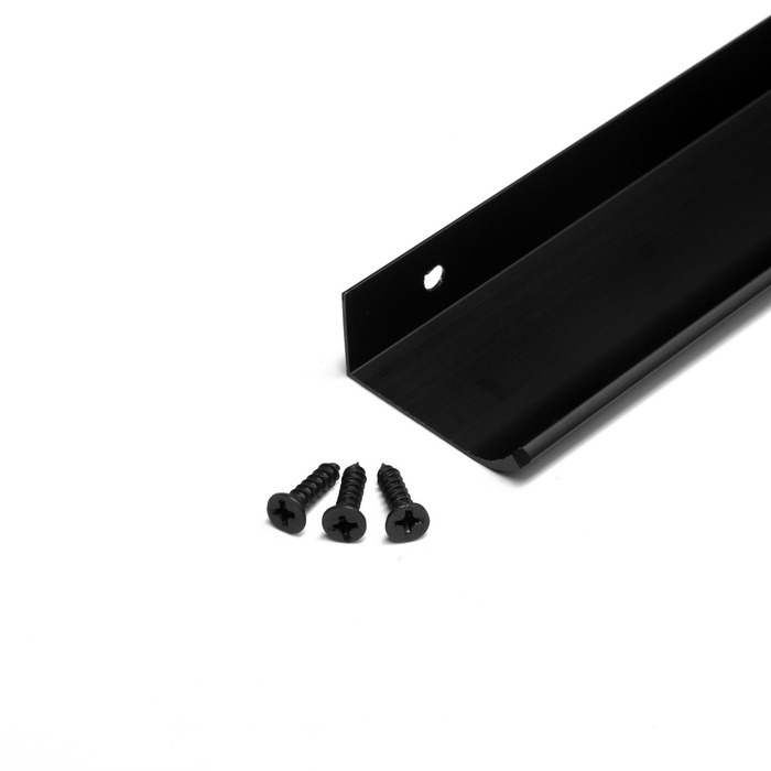 Ручка торцевая CAPPIO RT002BL, L=1200 мм, м/о 960 мм, цвет черный, 4 шт. Ручка торцевая CAPPIO RT002BL, L=1200 мм, м/о 960 мм, цвет черный, 4 шт.