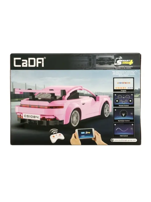 Конструктор радиоуправляемый  Конструктор радиоуправляемый "Спорткар", 280 деталей, 2 варианта управления